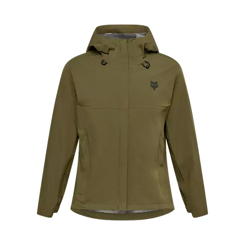 Fox Youth Ranger Water 10K/5K Waterproof MTB Jacket in Olive Green