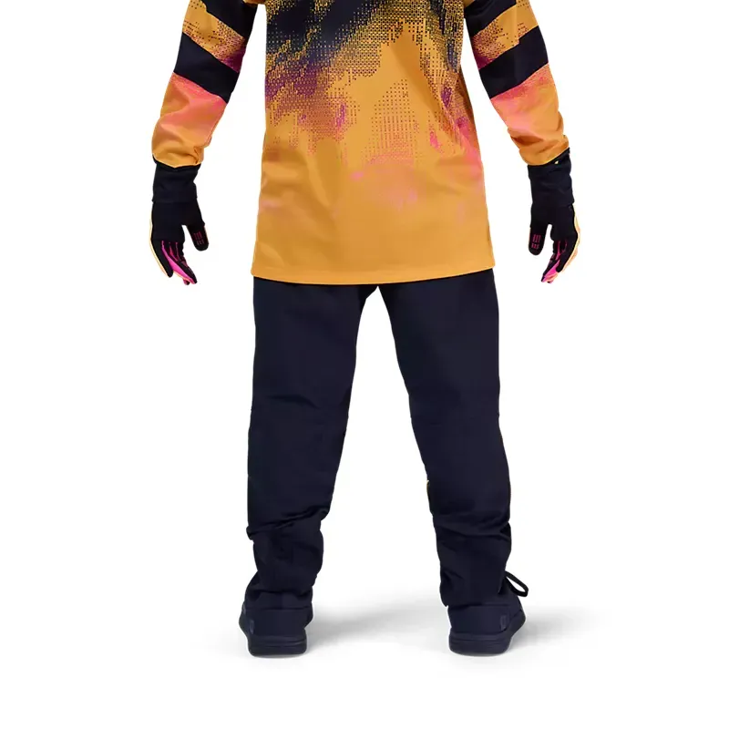 Fox Youth Ranger Kairos DWR Mountain Bike Pants in Tangerine-3