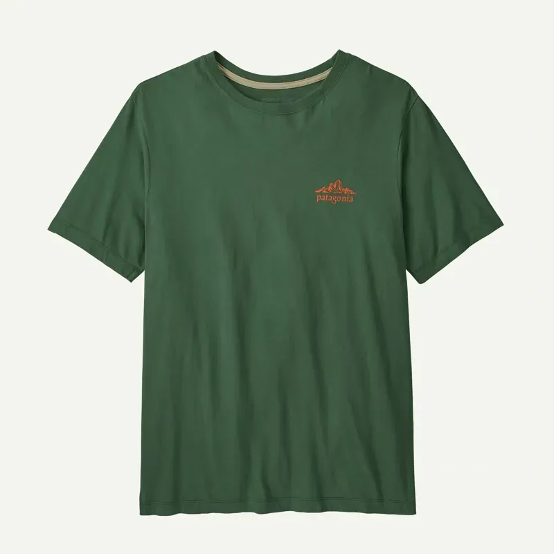 Patagonia Cloud Crag T-Shirt in Canopy Green-1