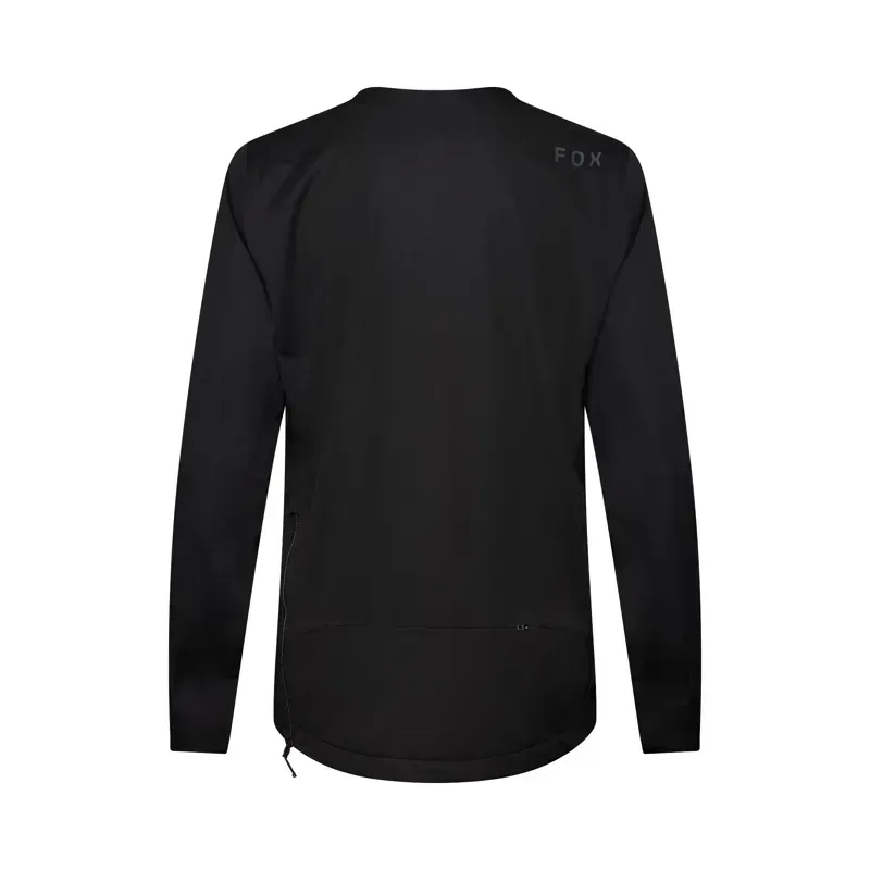 Fox Flexair Fully Waterproof Pullover Jersey in Black-1