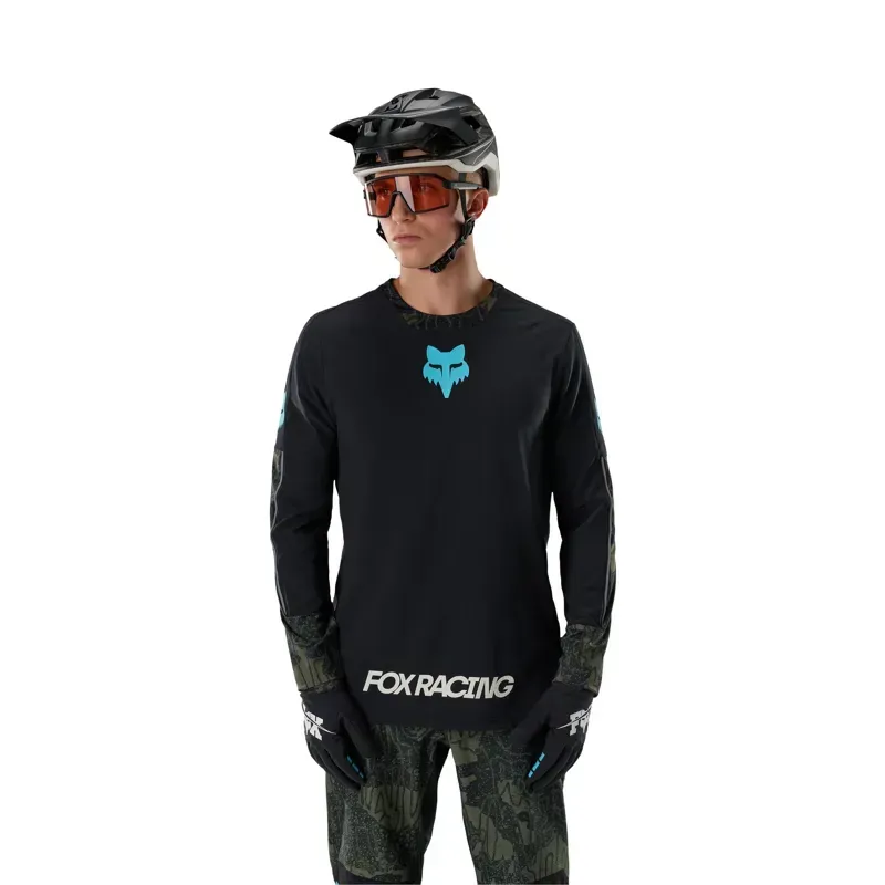 Fox Defend Thermal Mountain Bike Jersey in Lunar Special Edition-2