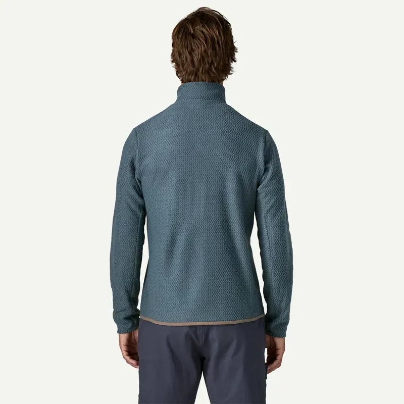 Patagonia R1 Air Fleece Zip-Neck in Summit Blue-2