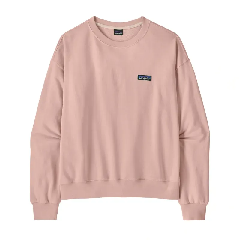 Patagonia Women's Daily Crew Pullover in Pink Frost