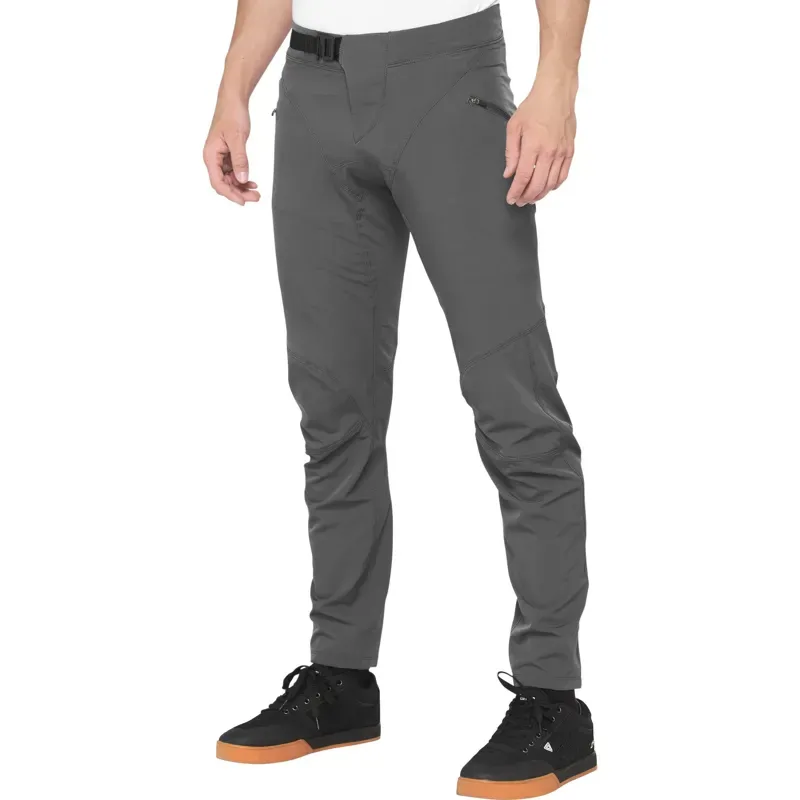 100 Percent Airmatic MTB DWR Pants in Charcoal