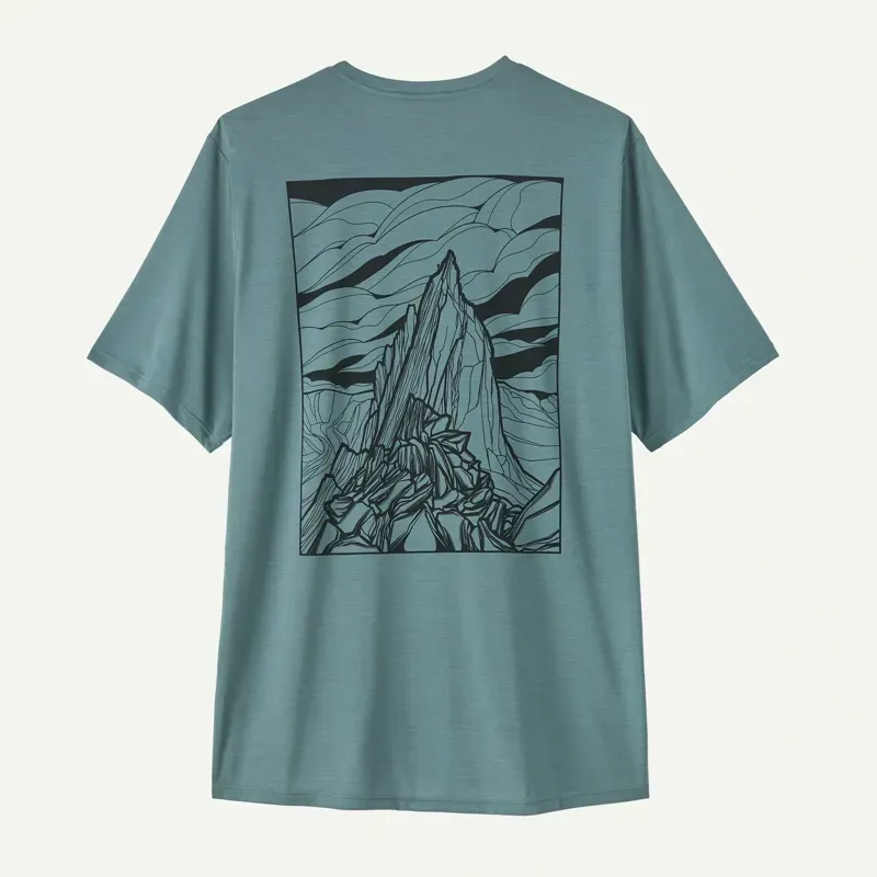 Patagonia Capilene Cloud Crag Cool Jersey in Blue Sage
