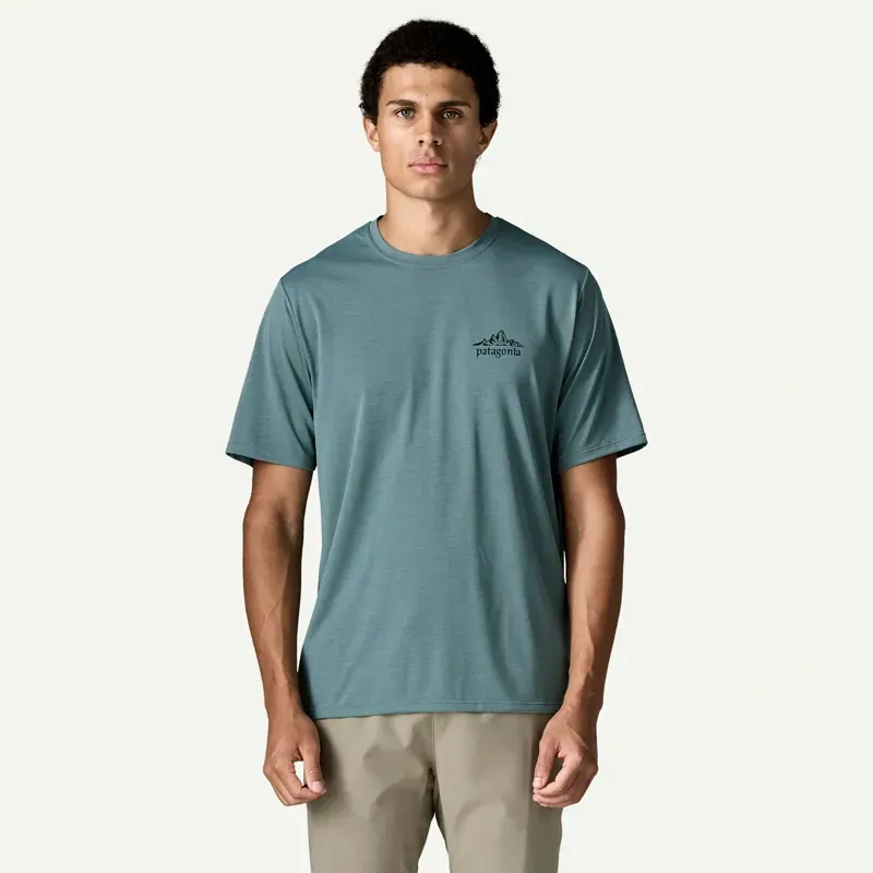 Patagonia Capilene Cloud Crag Cool Jersey in Blue Sage-1
