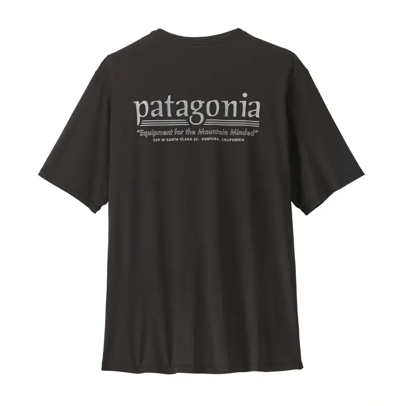 Patagonia Capilene Hut Tripper Cool Daily Jersey in Black