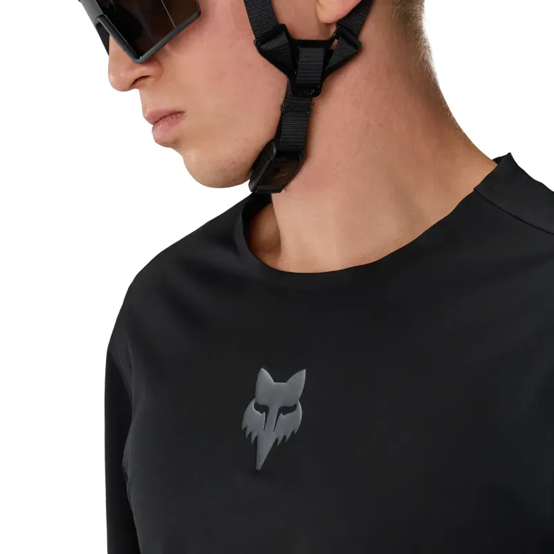 Fox Flexair Fully Waterproof Pullover Jersey in Black-3