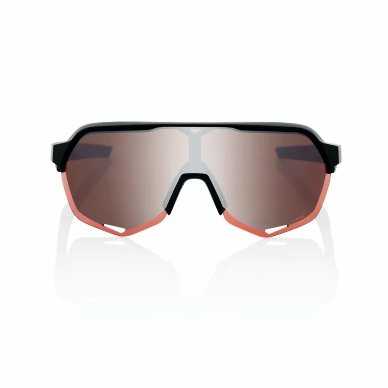 100 Percent S2 Glasses In Mirror Lens Soft Black/HiPER Crimson Silver-1