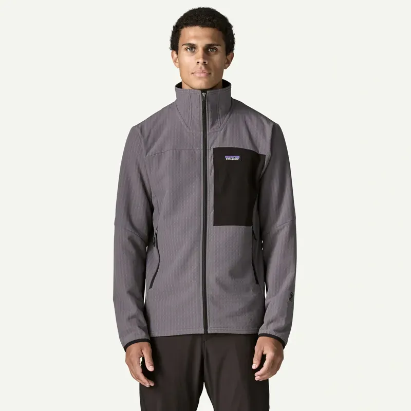 Patagonia R2 TechFace DWR Jacket in May Grey-1