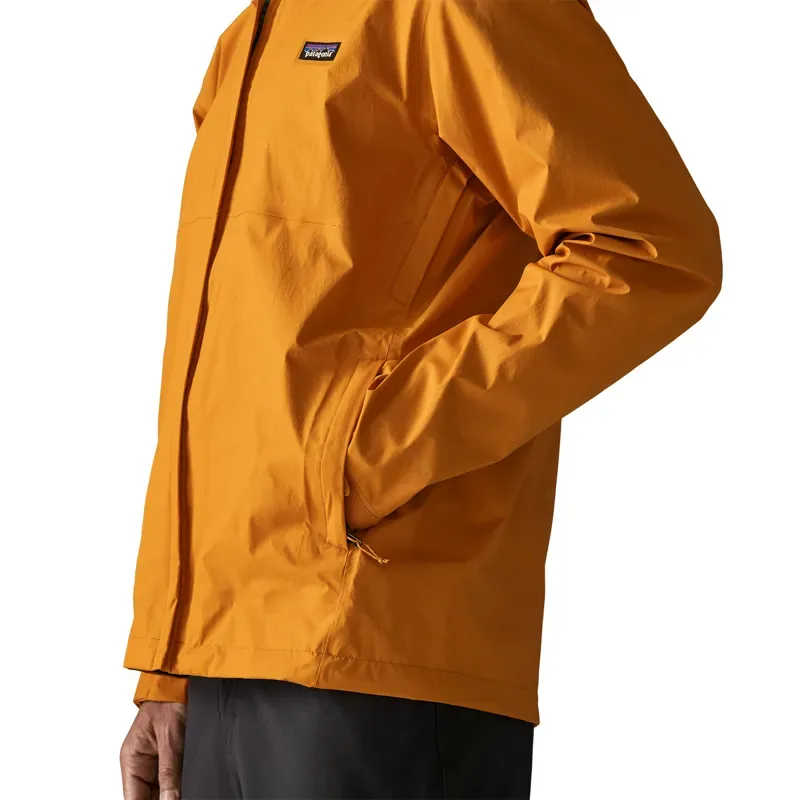 Patagonia Torrentshell 3L Rain Jacket in Autumn Orange-4