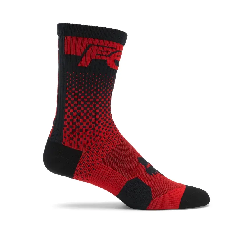 Fox 8in Ranger Goldstone Special Edition Socks in Fluorescent Red