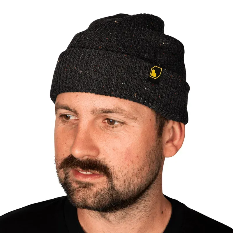 Burgtec Smuggler's Beanie in Grey Speckle