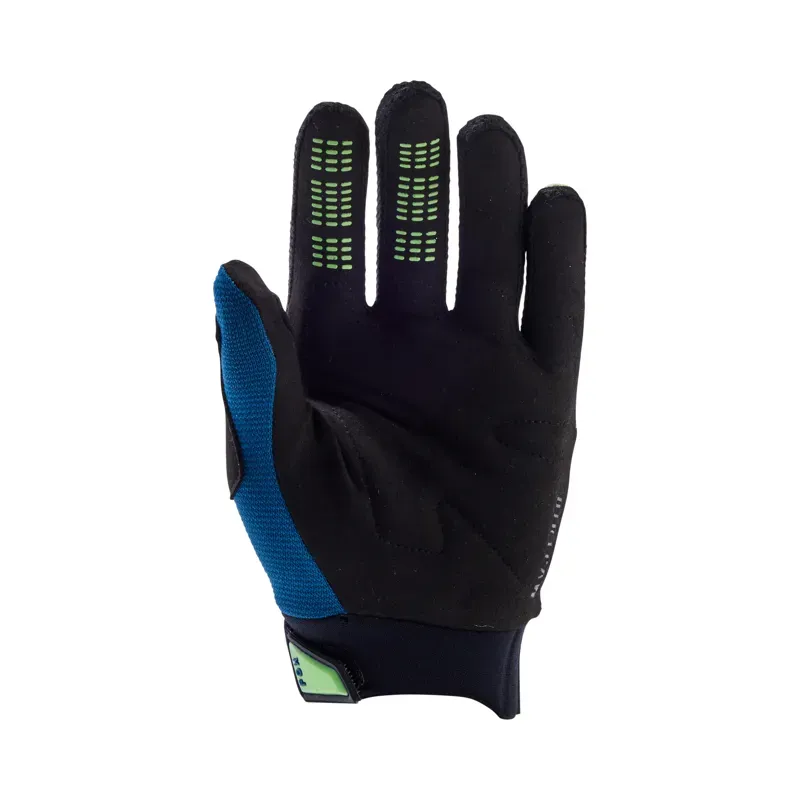 Fox Dirtpaw Youth MTB Gloves in Maui Blue-1
