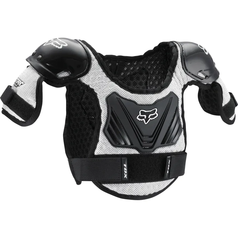 Fox PeeWee Titan Roost Deflector in Black/Silver
