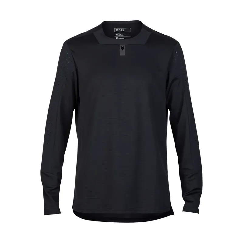 Fox Defend Long Sleeve Mountain Bike Jersey in Black-1