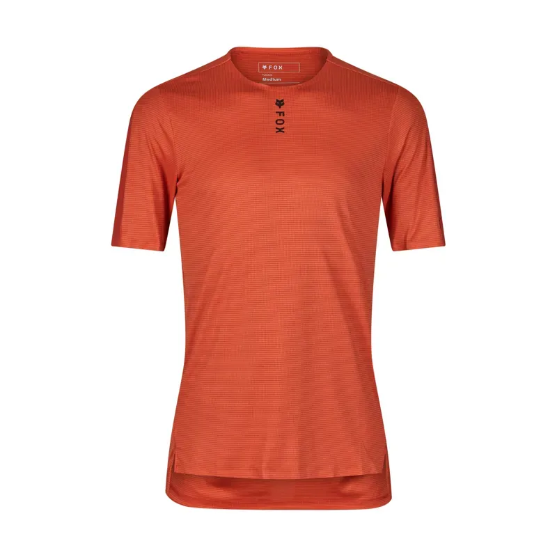 Fox Flexair Pro Short Sleeve MTB Jersey in Atomic Orange