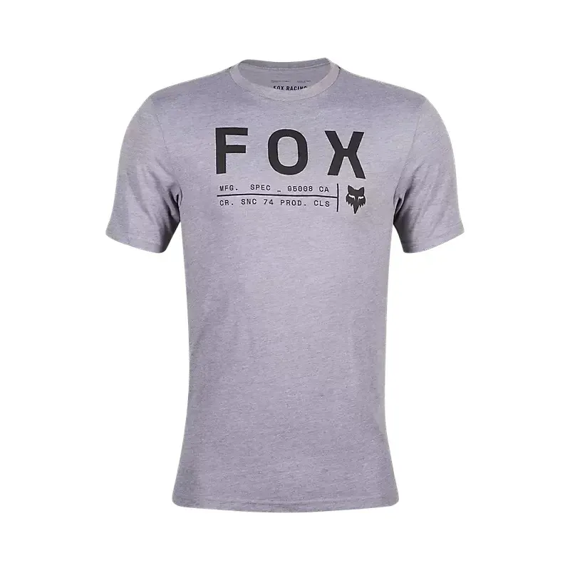Fox Non Stop Short Sleeve Tech T-Shirt in Heather Graphite-2