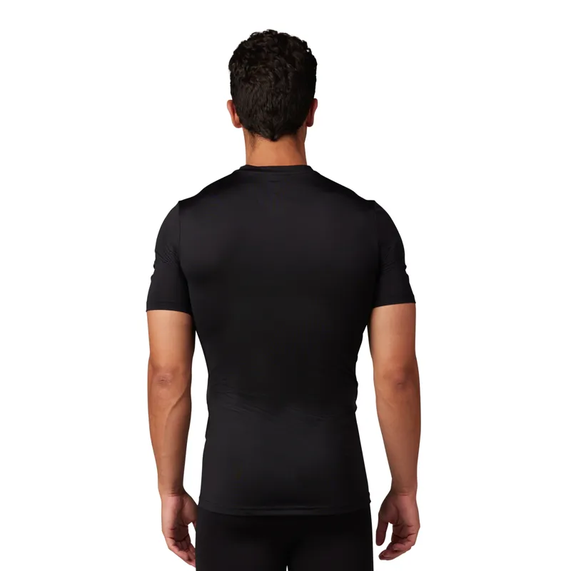 Fox Tecbase Short Sleeve Shirt in Black-8
