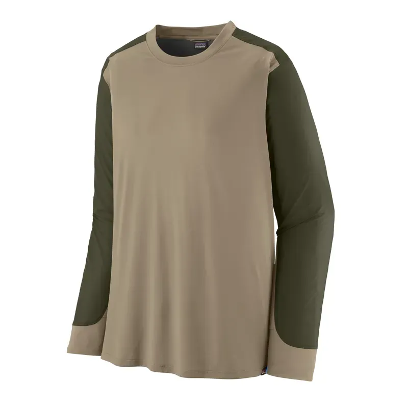 Patagonia Long Sleeve Dirt Craft MTB Jersey in Seabird Grey-3
