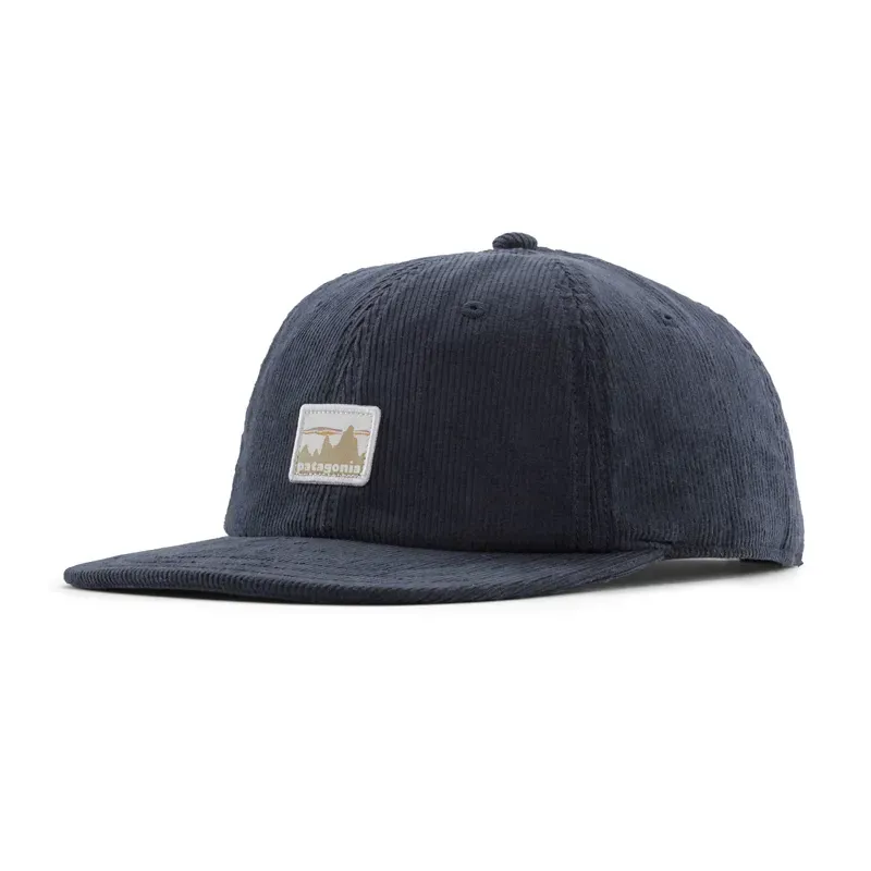 Patagonia Corduroy Cap in '73 Skyline in Smolder Blue