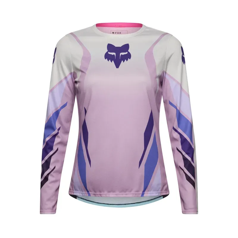 Fox Women's Ranger Foundry Long Sleeve Jersey in Lavender Drift