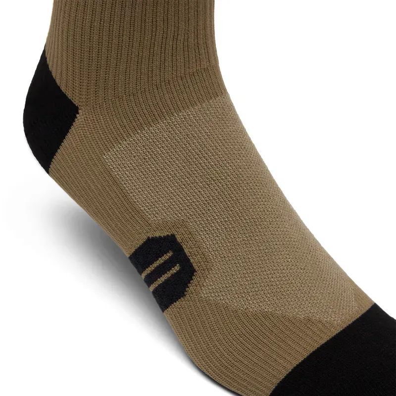 Fox Ranger 6in Socks in Nutmeg Brown-2