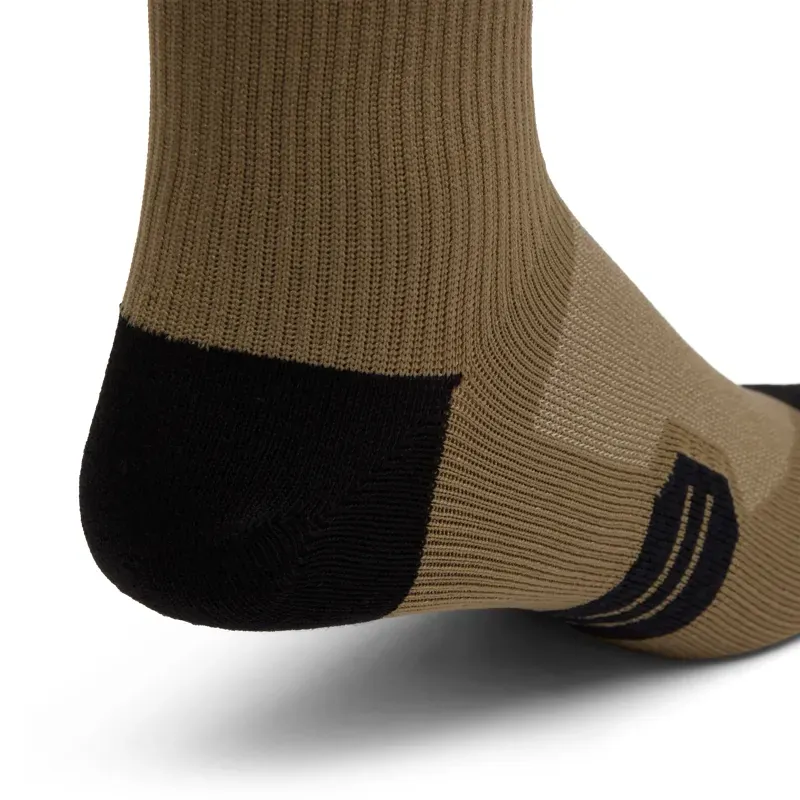 Fox Ranger 6in Socks in Nutmeg Brown-3
