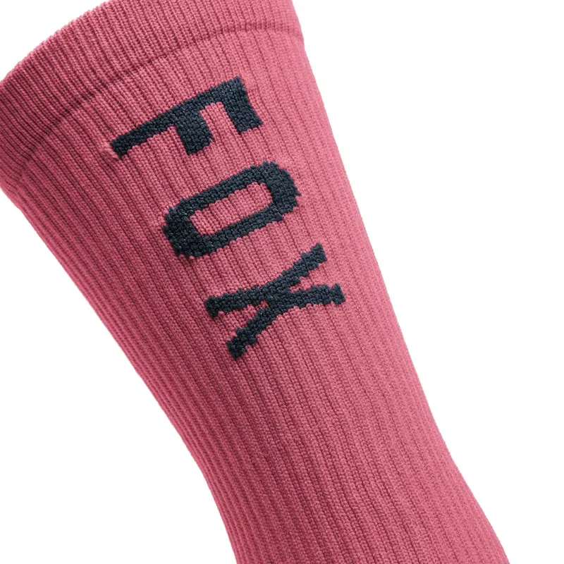 Fox 8in Ranger Riding or Casual Socks in Berry-1