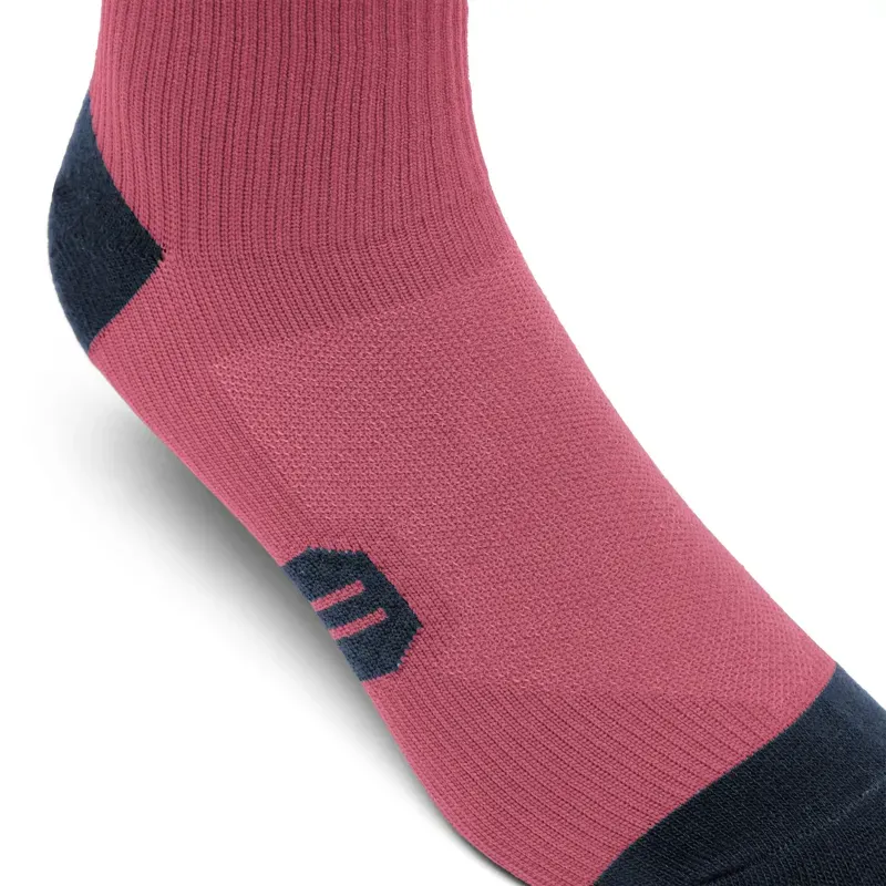 Fox 8in Ranger Riding or Casual Socks in Berry-2