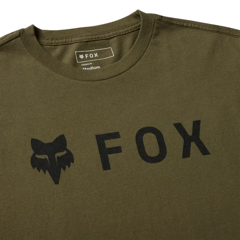 Fox Absolute 195 Original Short Sleeve T-Shirt in Olive Green