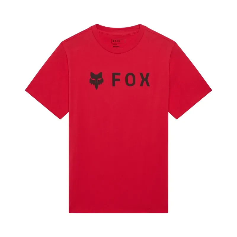 Fox Absolute 195 Original Short Sleeve Tee in Flaming Red