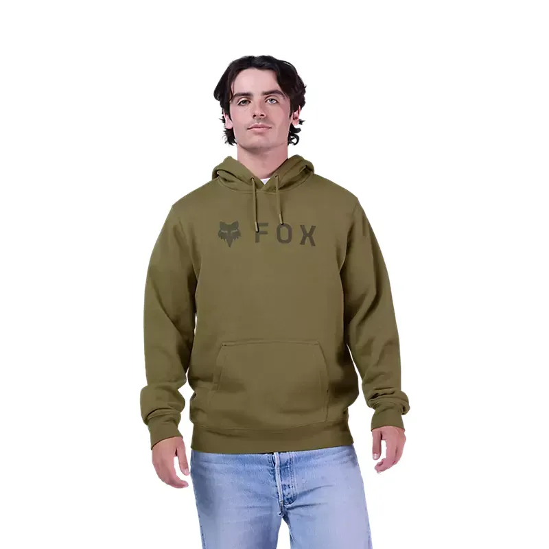 Fox Absolute Casual Fleece Pullover in Olive Green-2