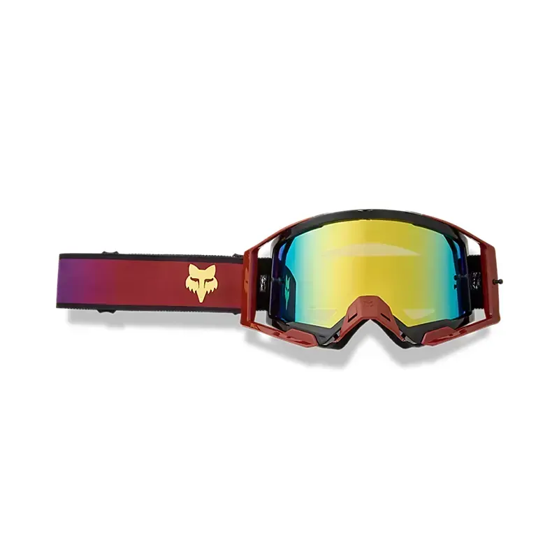 Fox Airspace Drip Mirrored Goggles in Rust Brown