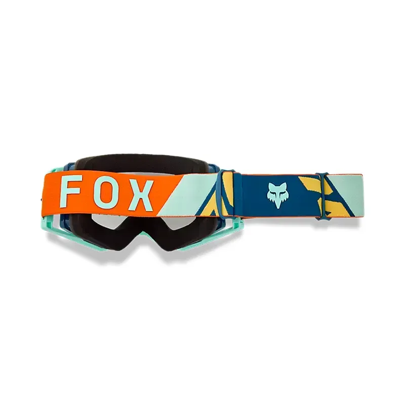 Fox Airspace Tine Smoke Lens Mountain Bike Goggles in Twilight Blue-1