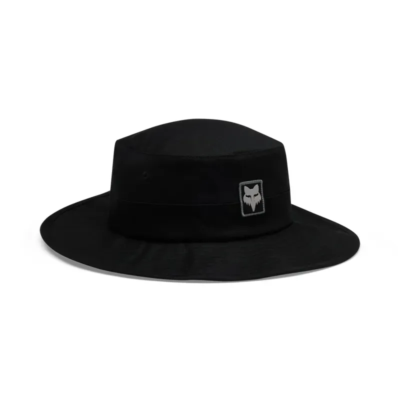 Fox Base Over Sun Bucket Hat in Black
