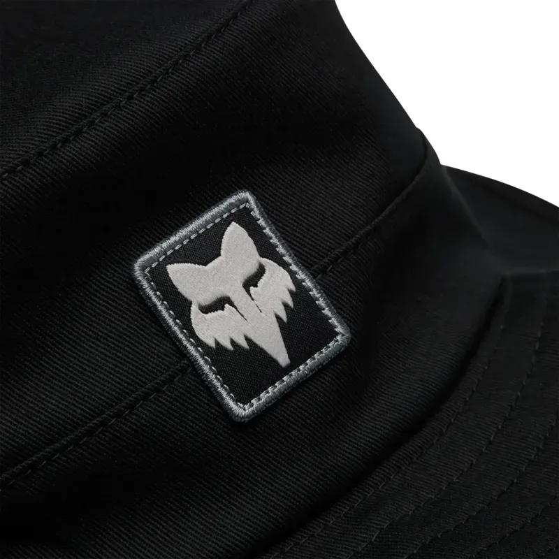 Fox Base Over Sun Bucket Hat in Black-2