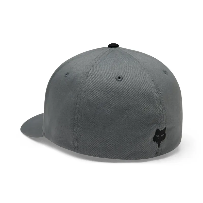 Fox Bold Flexfit Hat in Pewter Grey-1