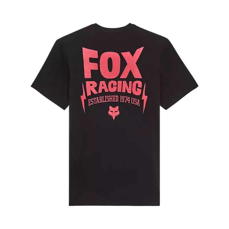 Fox Bolt Short Sleeve Premium Casual T-Shirt in Black-1