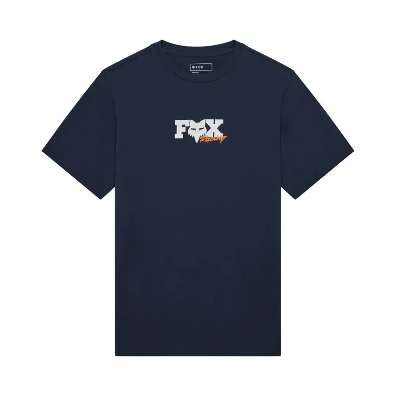 Fox Checker 195 Original Short Sleeve T-Shirt in Midnight Blue-2