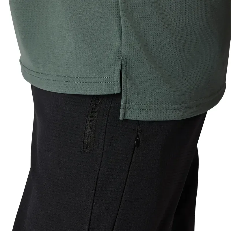 Fox Defend Creation Long Sleeve MTB Jersey in Sage Green-3