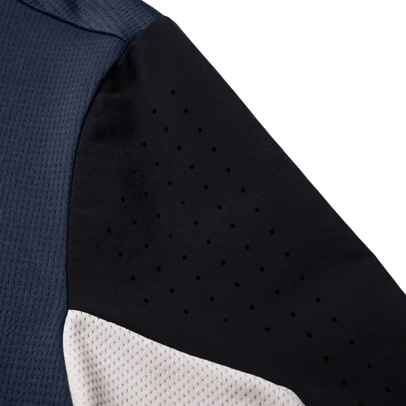 Fox Defend Short Sleeve Mountain Bike Jersey in Galaxy Blue-2