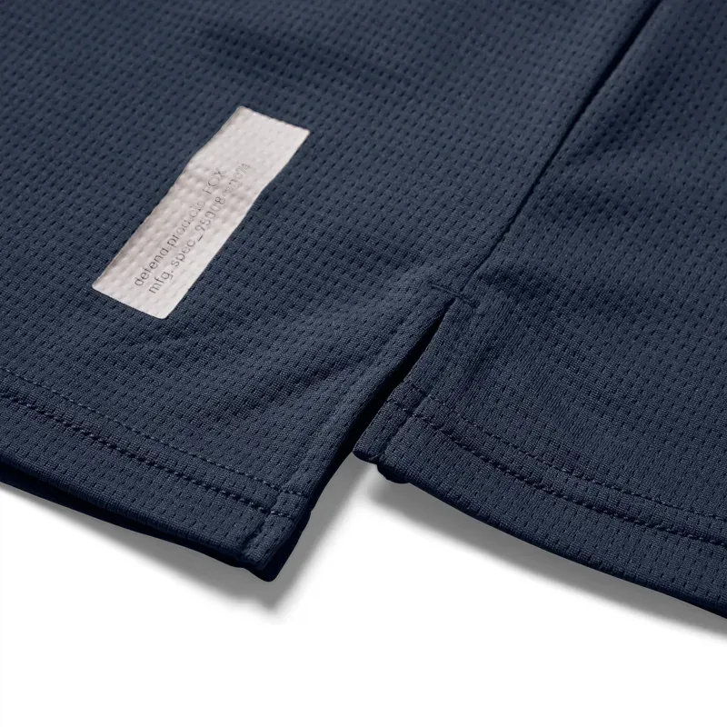 Fox Defend Short Sleeve Mountain Bike Jersey in Galaxy Blue-4