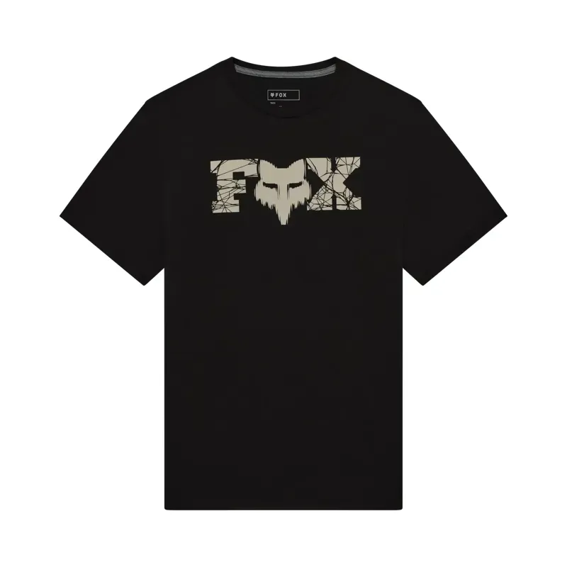 Fox Diffuse Dri-Release Short Sleeve Tech T-Shirt in Black