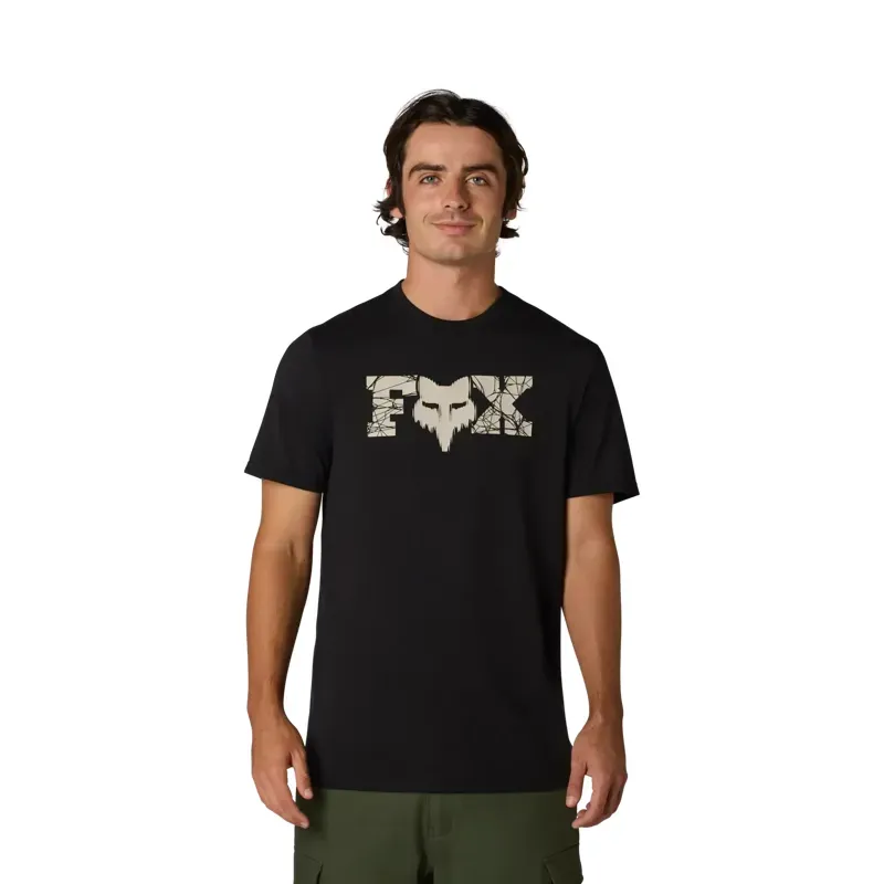 Fox Diffuse Dri-Release Short Sleeve Tech T-Shirt in Black-2