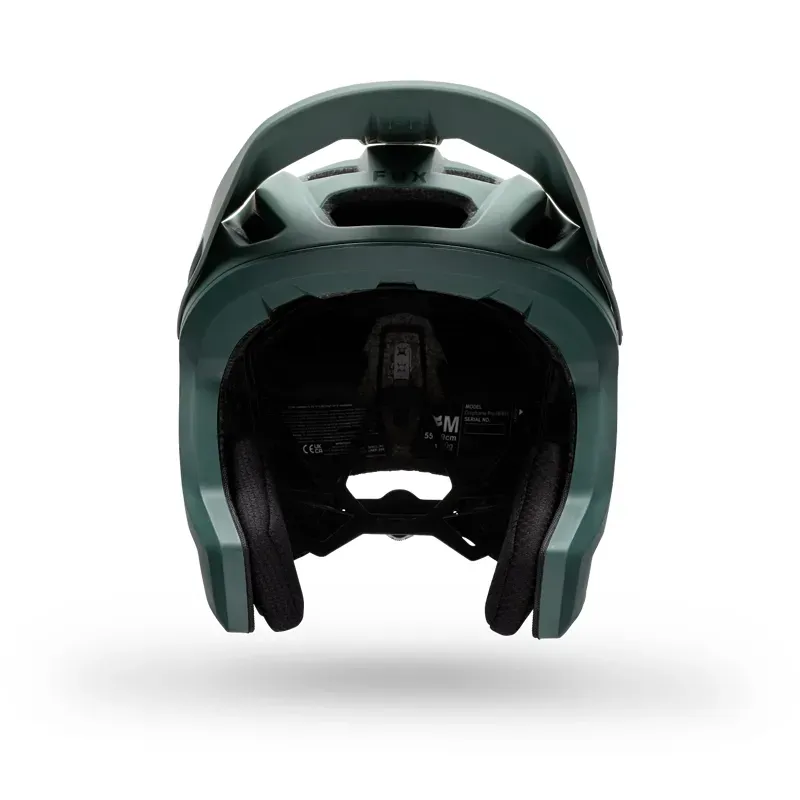 Fox Dropframe Pro Grid Enduro Helmet in Sage Green-2
