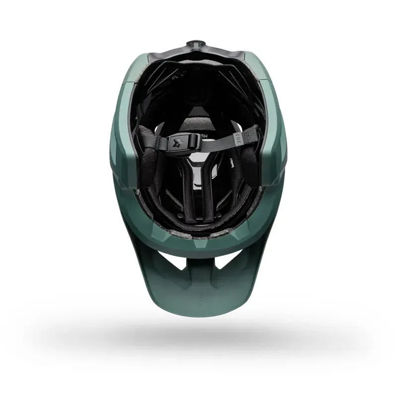 Fox Dropframe Pro Grid Enduro Helmet in Sage Green-5