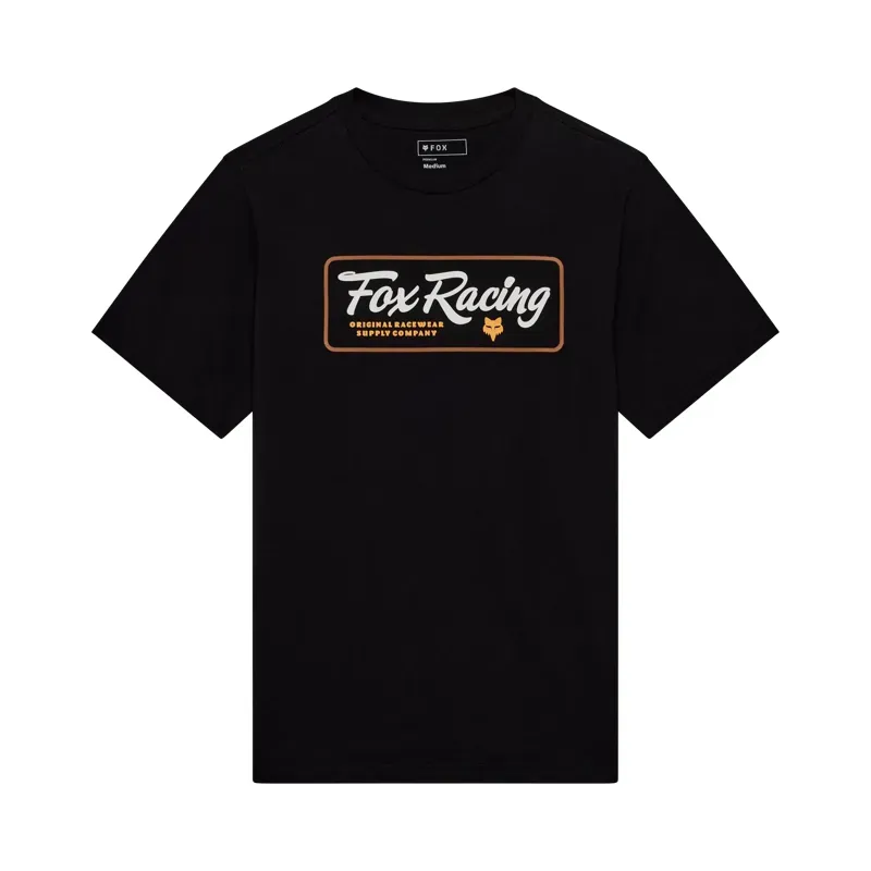 Fox Fuel 195 Original Short Sleeve Casual or Riding T-Shirt in Black-1