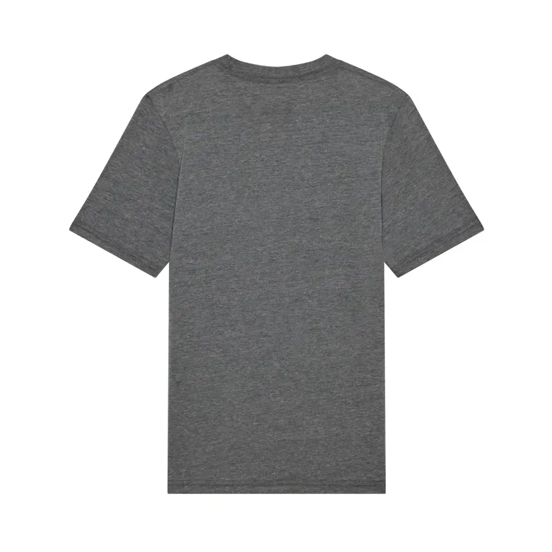 Fox Youth Image Print HD T-Shirt in Heather Dark Grey-1