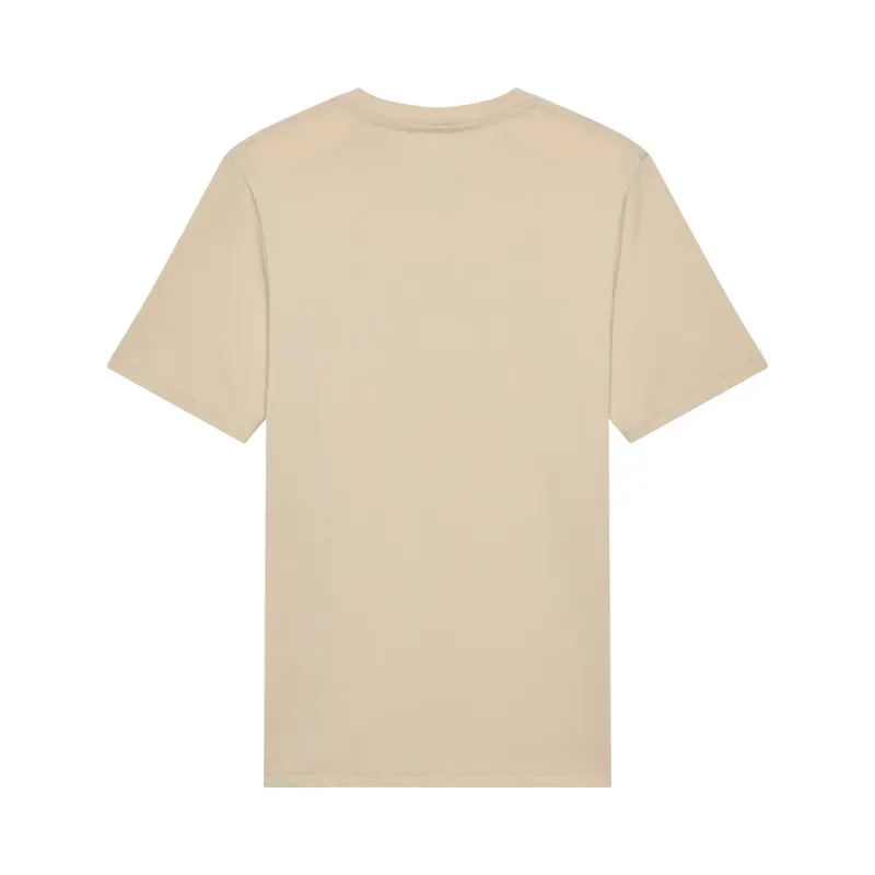 Fox Youth Image Print Short Sleeve T-Shirt in Tan-1
